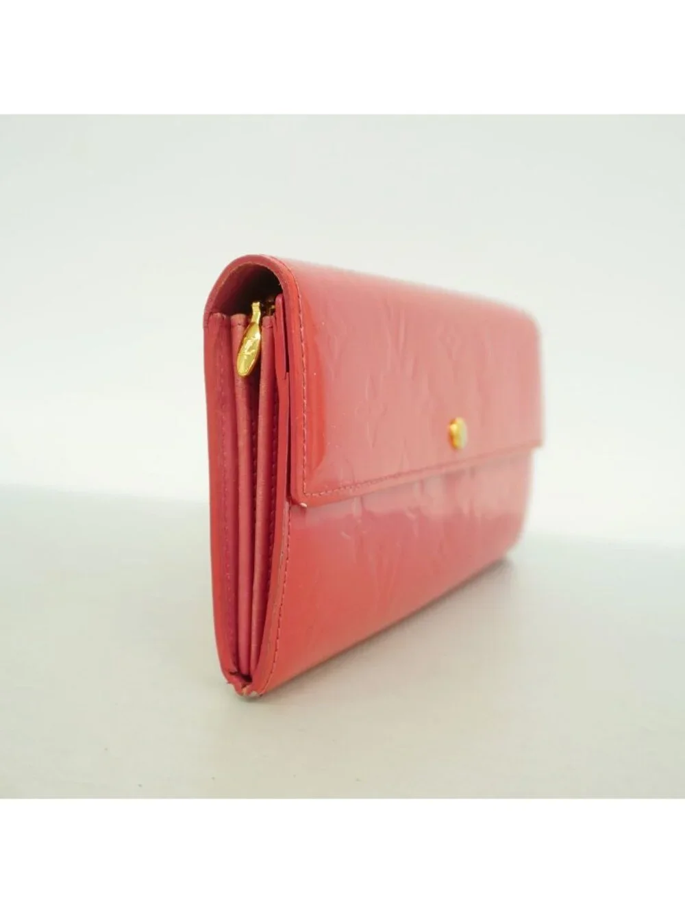 Louis Vuitton Wallet Vernis Portefeuille Sarah Framboise